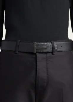 TOM FORDMen's Reversible T-Buckle Leather Belt, 40mm