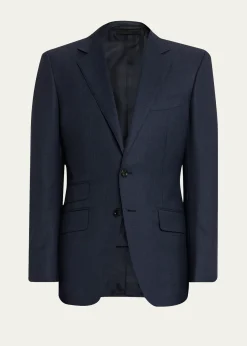 TOM FORDMen's Wool Notch-Lapel Two-Piece Suit