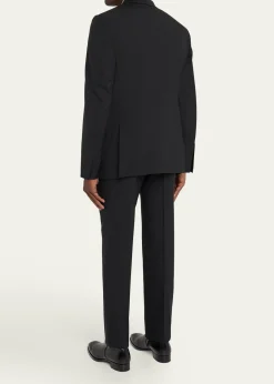 TOM FORDMen's Wool Peak Lapel Two-Piece Suit
