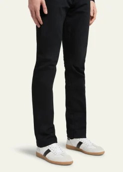 TOM FORDMen's Archer Suede and Leather Low-Top Sneakers