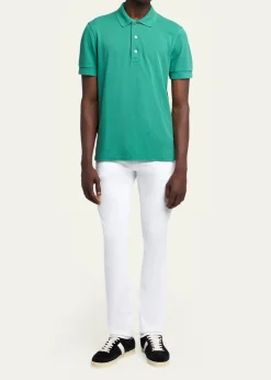 TOM FORDMen's Blake Suede Low-Top Sneakers