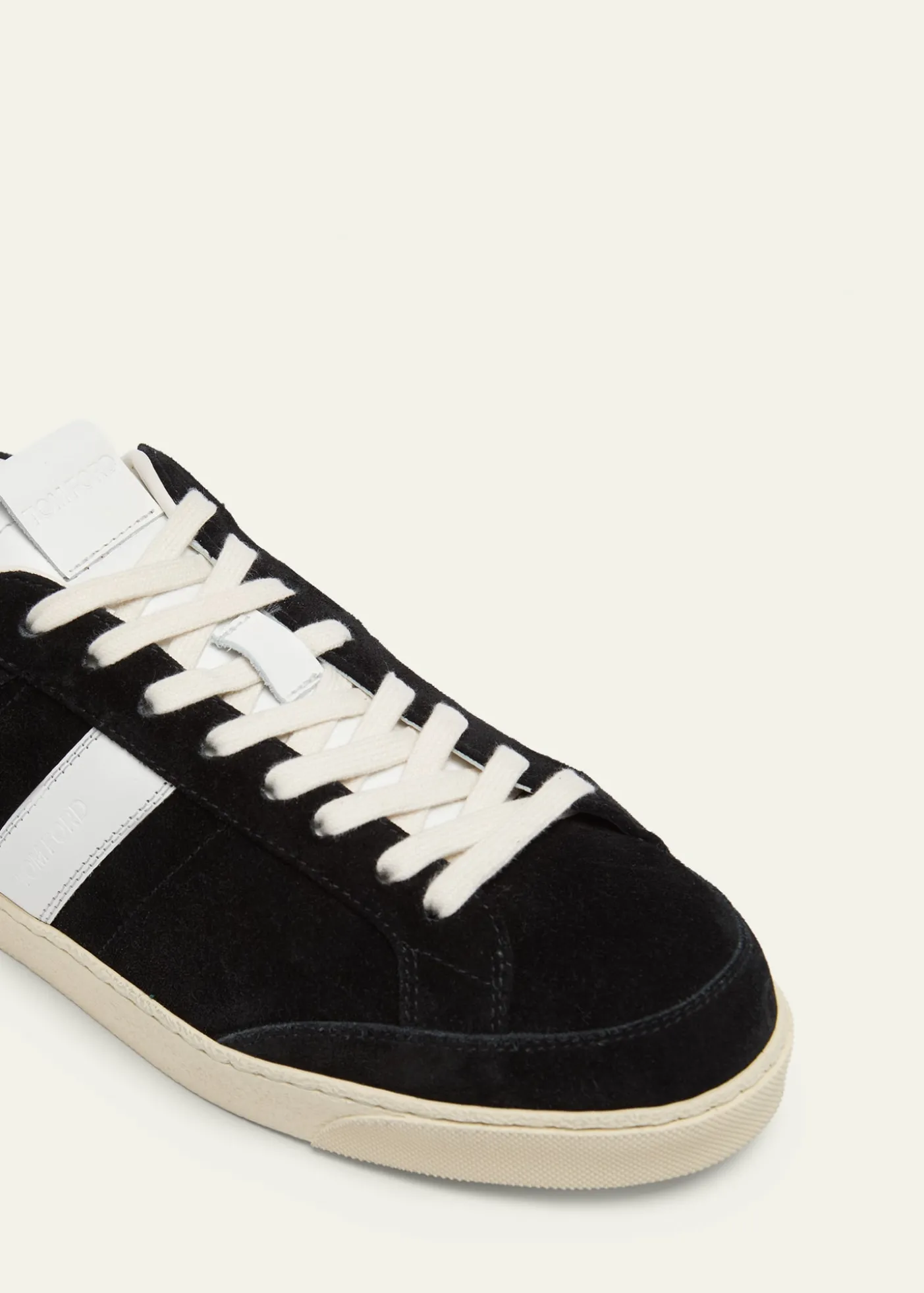 TOM FORDMen's Blake Suede Low-Top Sneakers