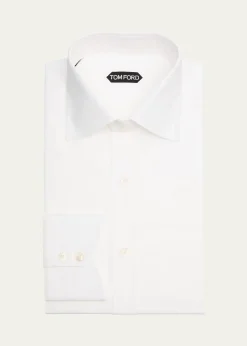 TOM FORDMen's Classic-Fit Cotton Dress Shirt