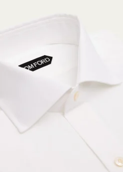 TOM FORDMen's Cotton Slim-Fit Dress Shirt