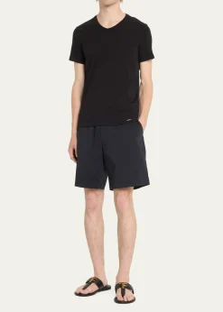 TOM FORDMen's Cotton Stretch Jersey T-shirt