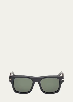 TOM FORDMen's FT1200M Acetate Square Sunglasses