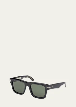 TOM FORDMen's FT1200M Acetate Square Sunglasses