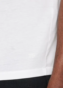 TOM FORDMen's Lyocell-Cotton Crewneck T-Shirt