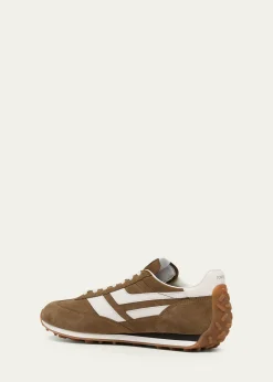 TOM FORDMen's Mick Suede T-Toe Low-Top Sneakers
