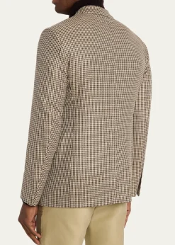 TOM FORDMen's Shelton Pied de Poule Single-Breasted Sport Coat