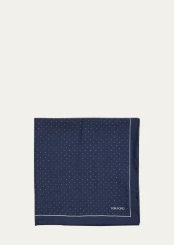 TOM FORDMen's Silk Pocket Square