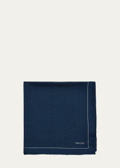 TOM FORDMen's Silk Pocket Square