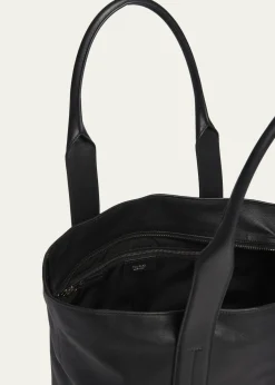 TOM FORDMen's Soft Leather North-South Tote Bag