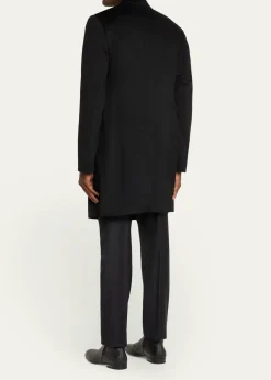 TOM FORDMen's Solid Cashmere Overcoat