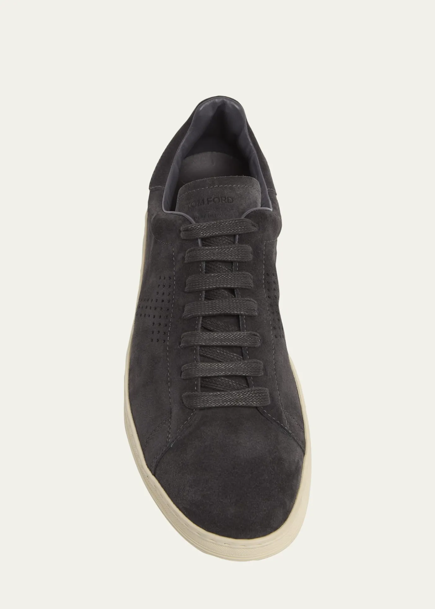 TOM FORDMen's Warwick Suede Low-Top Sneakers