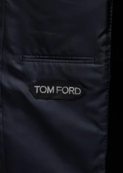 TOM FORDMen's Wool-Silk Velvet Cocktail Jacket