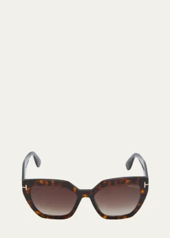 TOM FORDPhoebe Square Plastic Sunglasses