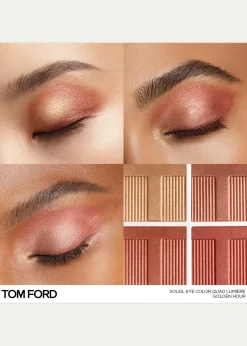 TOM FORDSoleil Eye Color Quad Lumiere Eyeshadow - Golden Hour