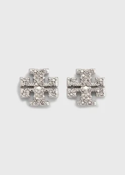 Tory BurchIcon Pavé Stud Earrings