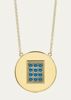 Tracee Nichols14K Gold Aquamarine Birthstone Necklace