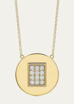 Tracee Nichols14K Gold Diamond Birthstone Necklace