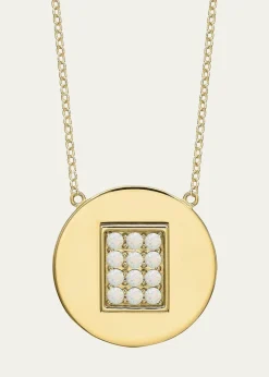 Tracee Nichols14K Gold Opal Birthstone Necklace