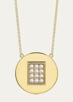 Tracee Nichols14K Gold Pearl Birthstone Necklace