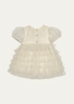 Tutu Du MondeGirl's Bebe Meadow Embellished Tulle Dress, Size Newborn-24M