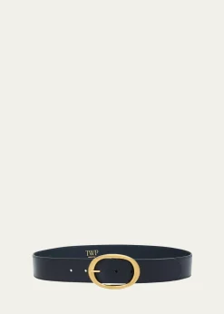 TWPWide Leather Belt