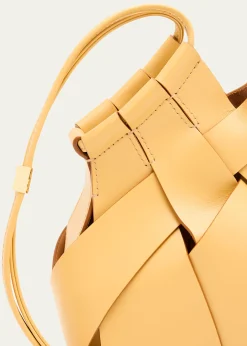 Ulla JohnsonCharlotte Woven Leather Crossbody Bag