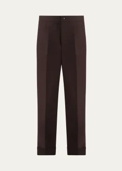 Umit BenanMen's Brushed Cotton Trousers
