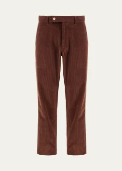 Umit BenanMen's Corduroy Straight-Leg Trousers
