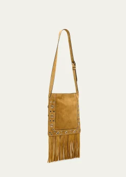 Valentino GaravaniMen's Nellcote Medium Suede Crossbody Bag