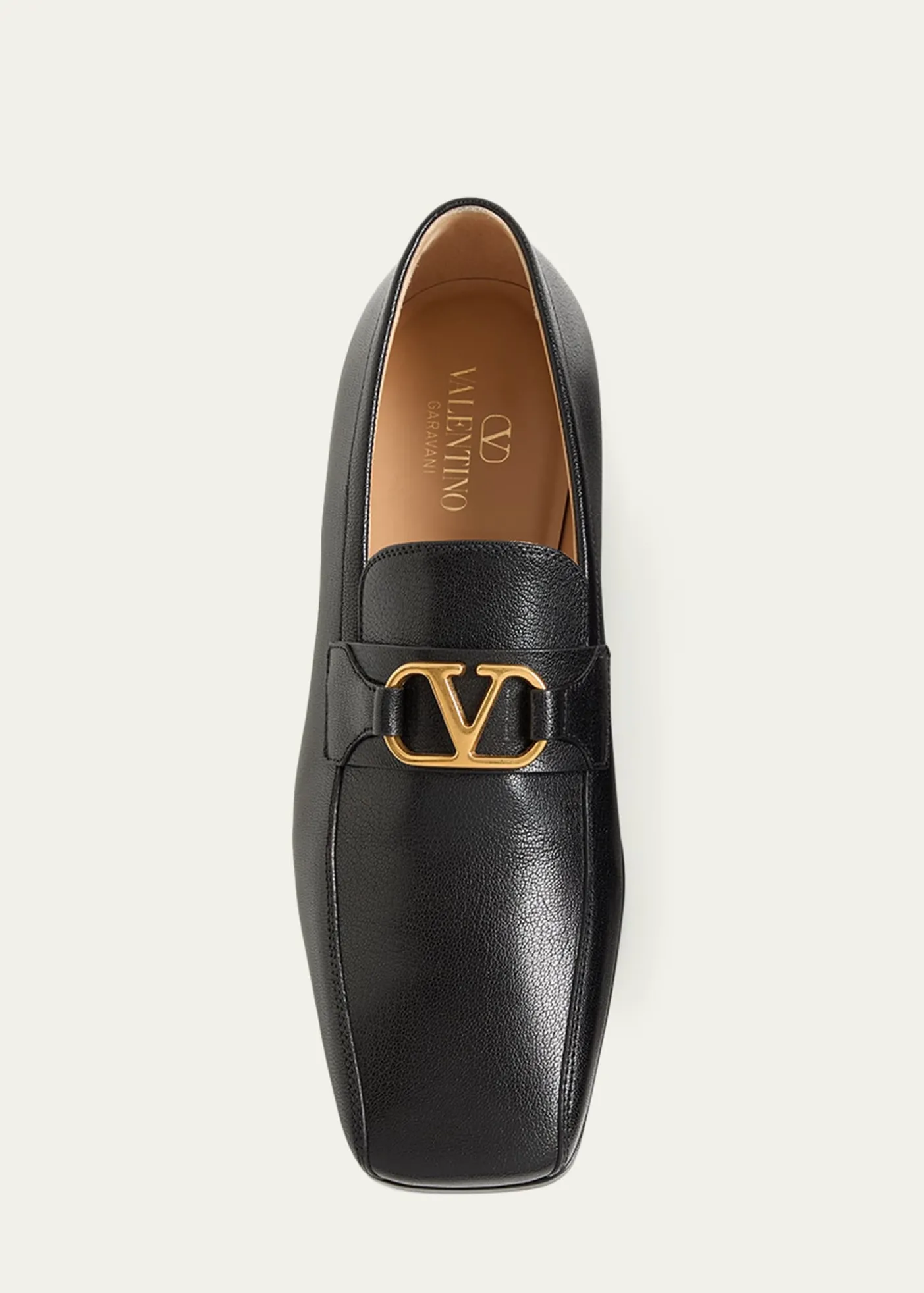 Valentino GaravaniMen's Vlogo Signature Leather Loafers