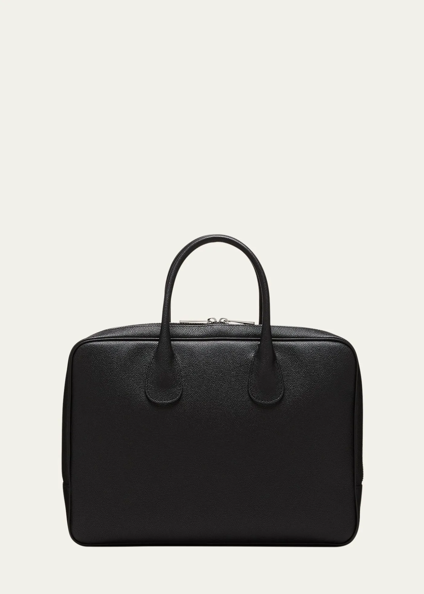 ValextraMen's MyLogo Leather Briefcase