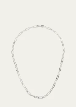 V.BELLANLarge Paperclip Link Necklace