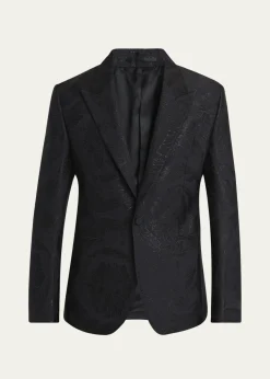 VersaceMen's Jacquard Evening Jacket
