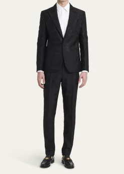 VersaceMen's Jacquard Evening Jacket