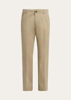 VersaceMen's Medusa Slim Twill Trousers