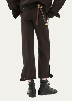 VersaceMen's Straight-Leg Formal Pants