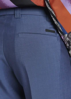 VersaceMen's Wool Pleated Trousers