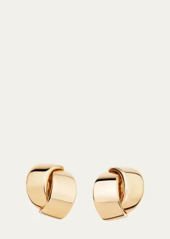 Vhernier18K Rose Gold Abbracio Clip-On Earrings