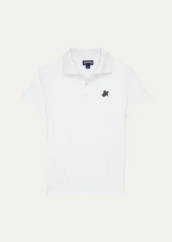 VilebrequinBoy's Embroidered Turtle Polo Shirt, Size 2-14