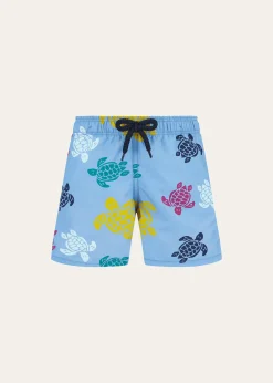 VilebrequinBoy's Multicolor Turtle-Print Shorts, Size 4-14
