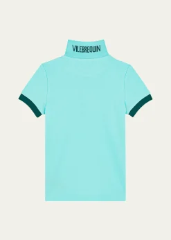 VilebrequinBoy's Organic Cotton Piqué Polo Shirt, Size 2-14