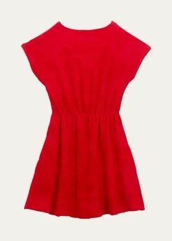 VilebrequinGirl's Flo Embroidered Terry Cloth Dress, Size 2-14