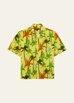 VilebrequinMen's Cotton Palms Camp Shirt