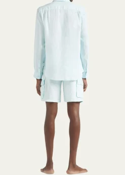 VilebrequinMen's Linen Sport Shirt