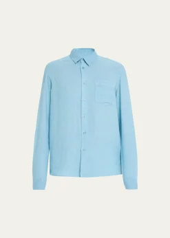 VilebrequinMen's Linen Sport Shirt