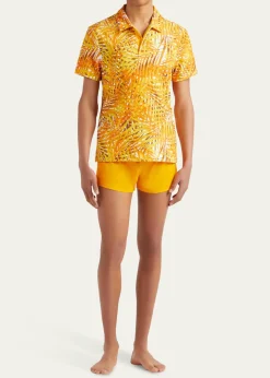 VilebrequinMen's Palm Leaves Camp Shirt